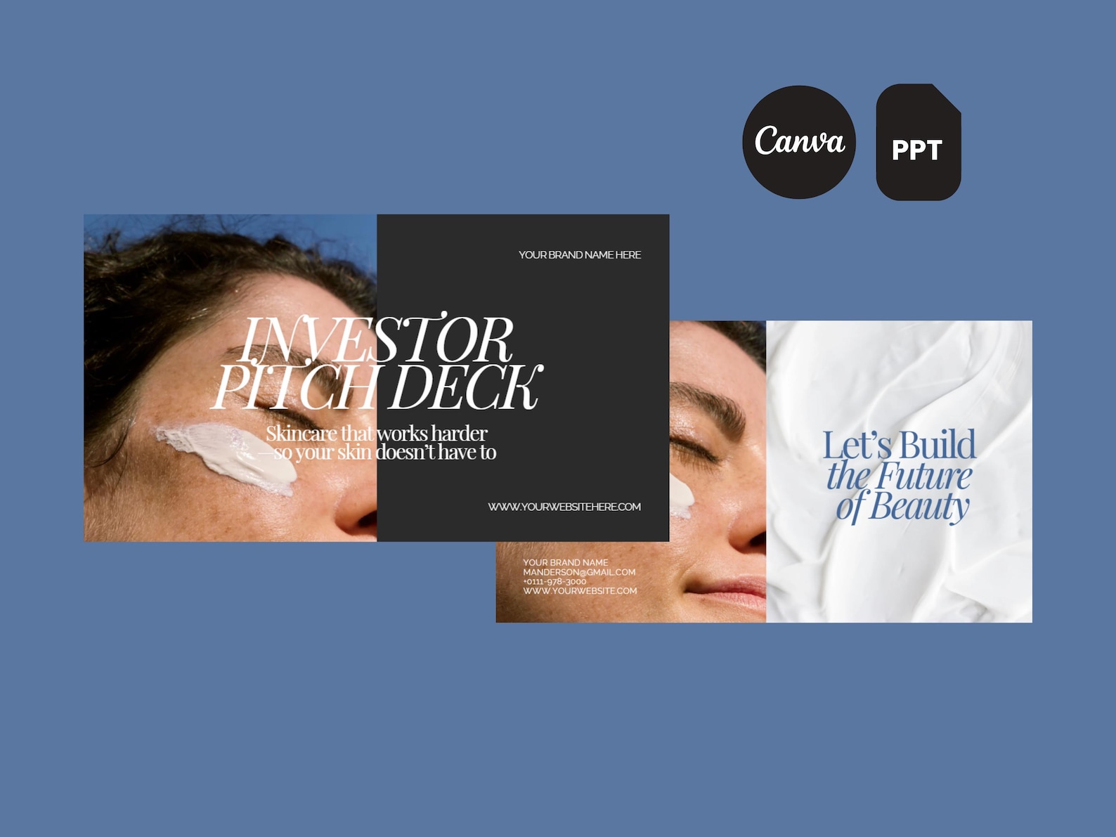 Startup Investor Pitch Deck Canva & Powerpoint | Business Proposal ...