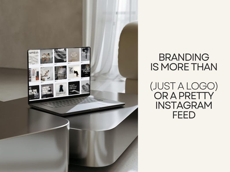 Personal Brand Instagram Template Social Media Kit for Social Media Manager Instagram Post Canva Branding Kit Modern Luxury Instagram