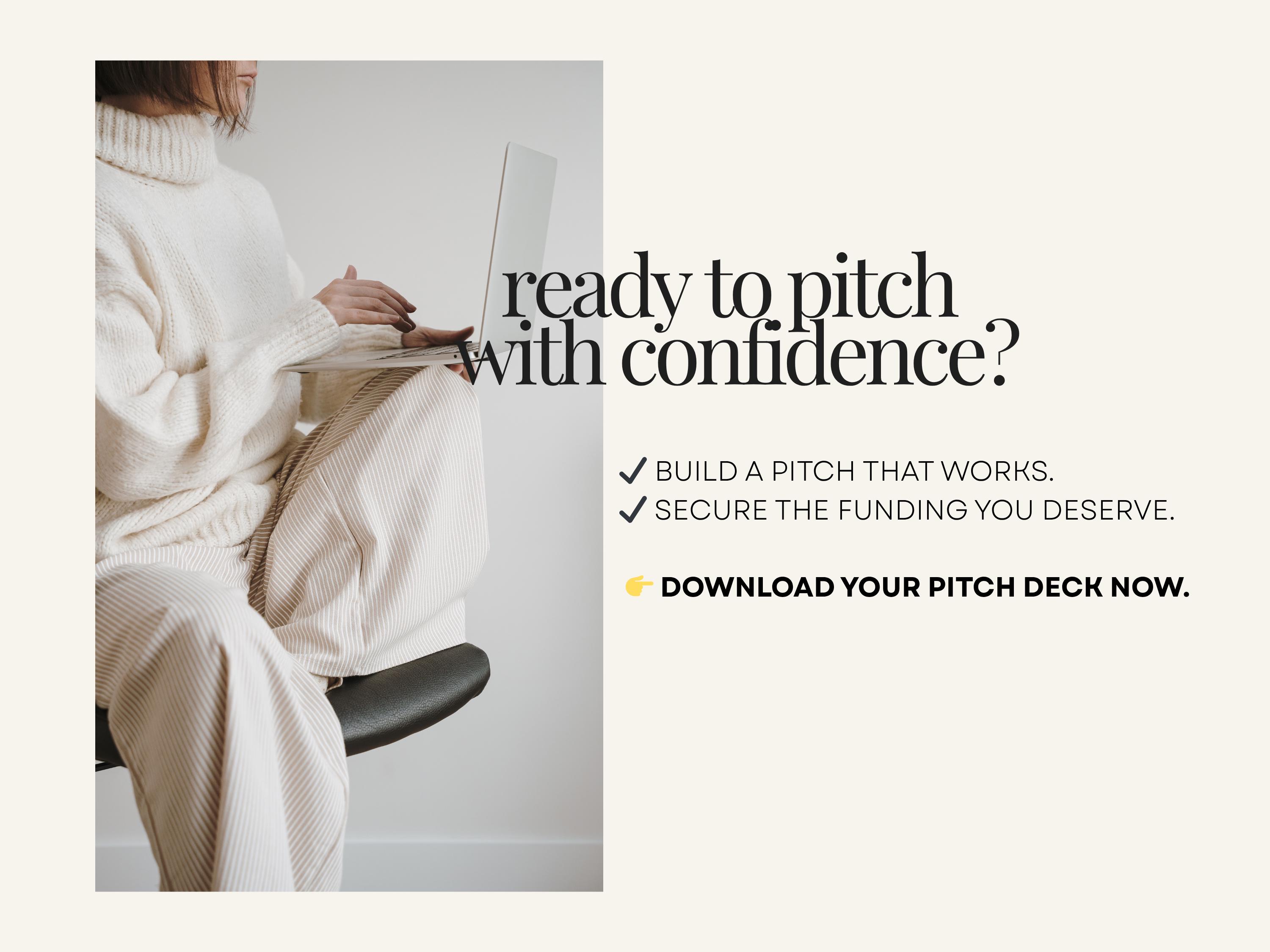 Wellness Startup Pitch Deck | Powerpoint & Canva Template | Investor ...