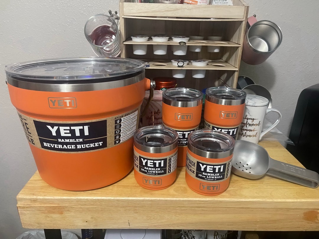 YETI Rambler Beverage Bucket Yeti Ice Scoop LIMITED EDITION Etsy