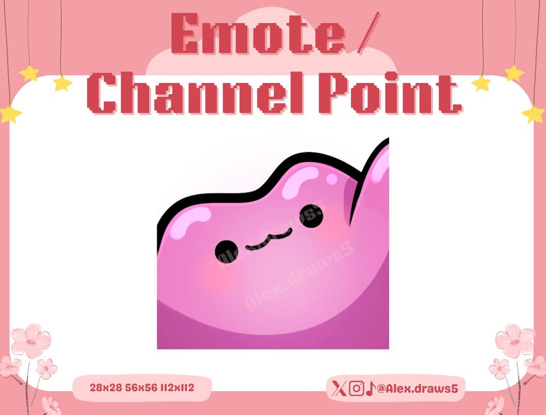 PKMN Ditto Hi Wave | Emote for Twitch, Discord and Youtube | Stream ...