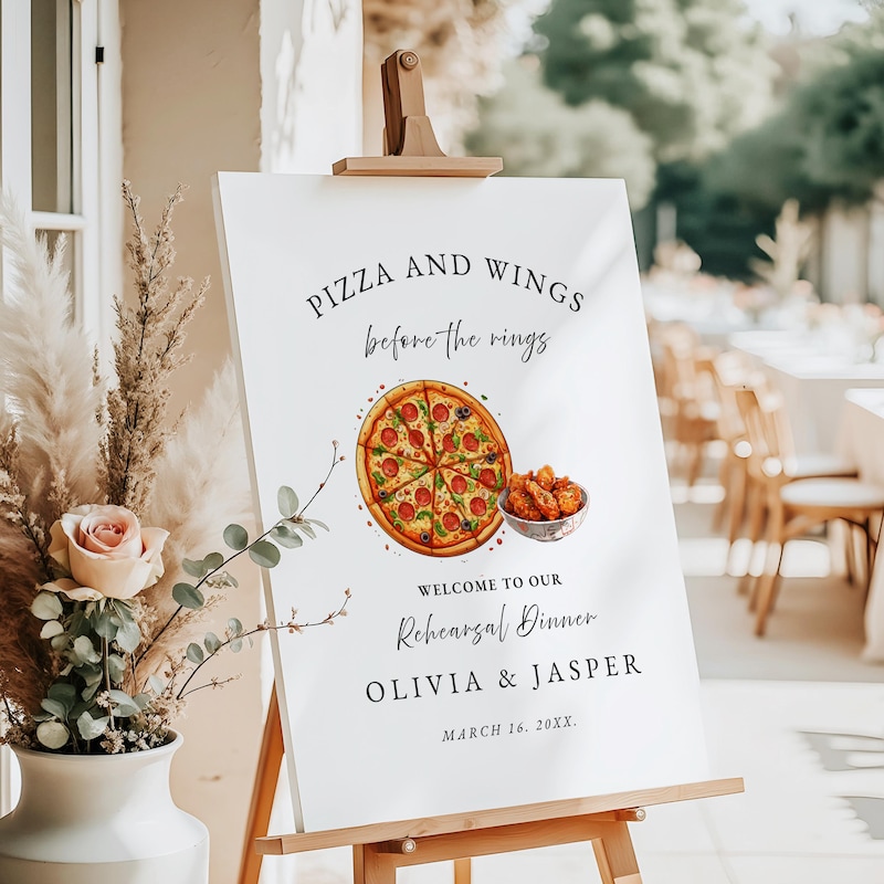 Customizable Pizza Box Label Pizza Before Wedding - Etsy