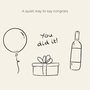 Hand drawn graduation clipart set with caps, diplomas, confetti and celebration elements