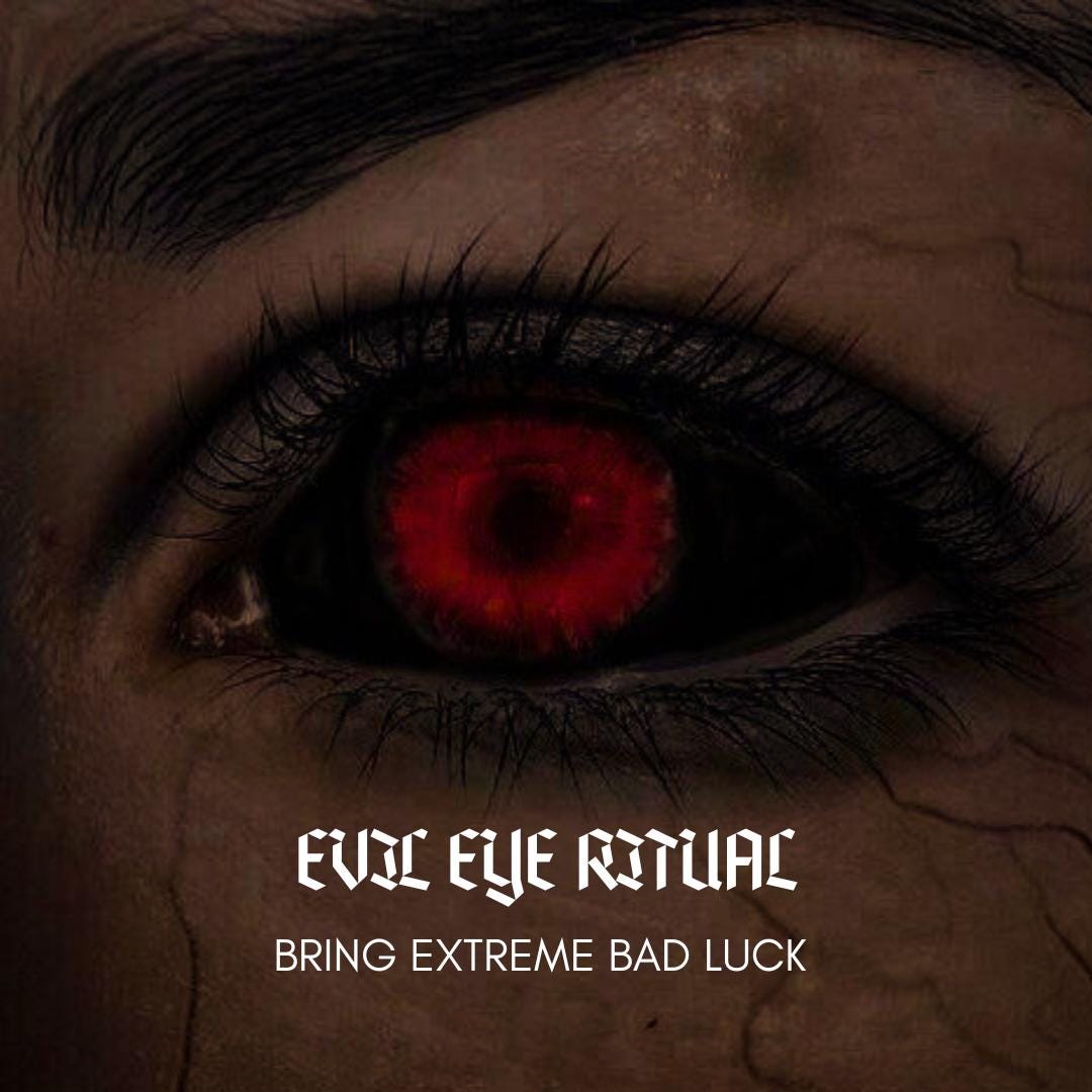 Evil Eye Ritual Bring Bad Luck GUIDE - Etsy