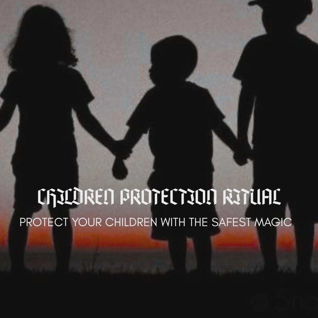 Safekeeper Ritual Children Protection Safe Ritual Guide - Etsy