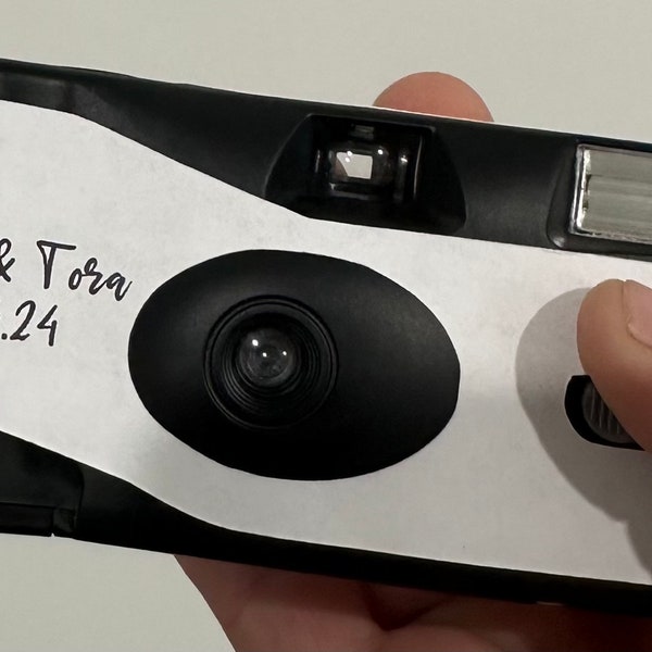 Disposable Camera Wedding Etsy