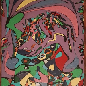 Acrylic painting