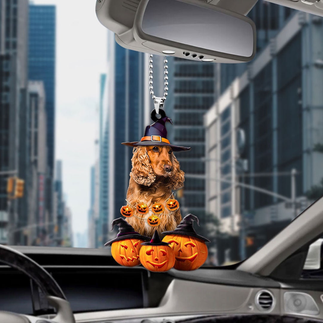 Cocker Spaniel Dog Halloween Pumpkin Scary Car Ornament Flat Etsy cocker-spaniel-dog-halloween-pumpkin-scary-car-ornament-flat-etsy