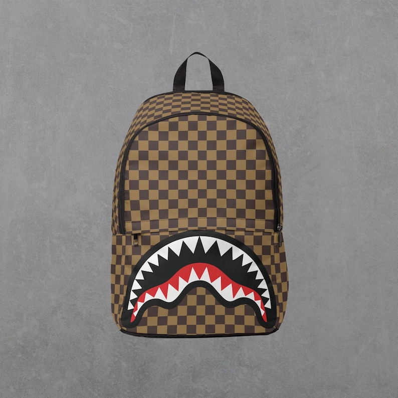 Shark Backpack Sprayground Style | Sharks in Paris Bag | Shark Teeth ...
