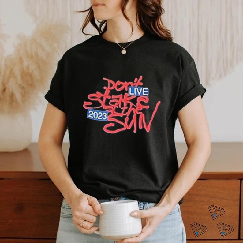 2023 Dominic Fike Shirt Dont Stare at the Sun Live Concert - Etsy