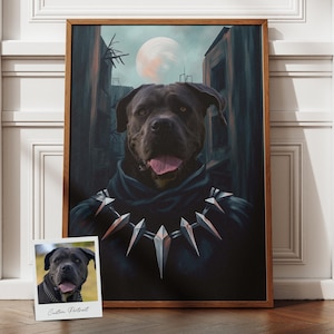 Custom Superhero Pet Portrait, Funny Dog Portraits, Superhero Dog Portrait, Gift For Super Hero Fans, Gift For Pet Owner, Dog Portrait Gift