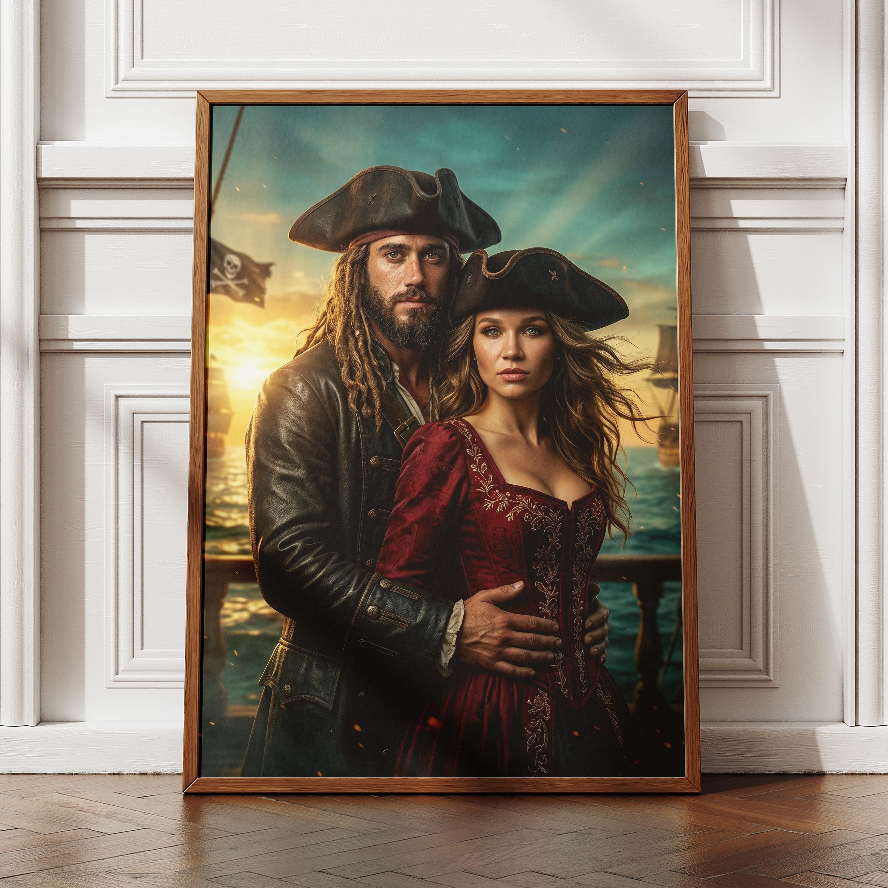 カリブの海賊 フォトフレーム Pirate Picture Frame - Etsy
