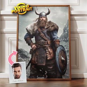 Individuell gefertigtes Portrait vom Foto, Männer und Frauen Portrait, Männer Geschenk, Vatertags Geschenk, Papa Geschenk