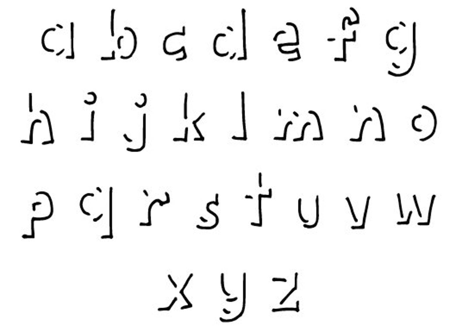 Shadow Lettering Font - Etsy