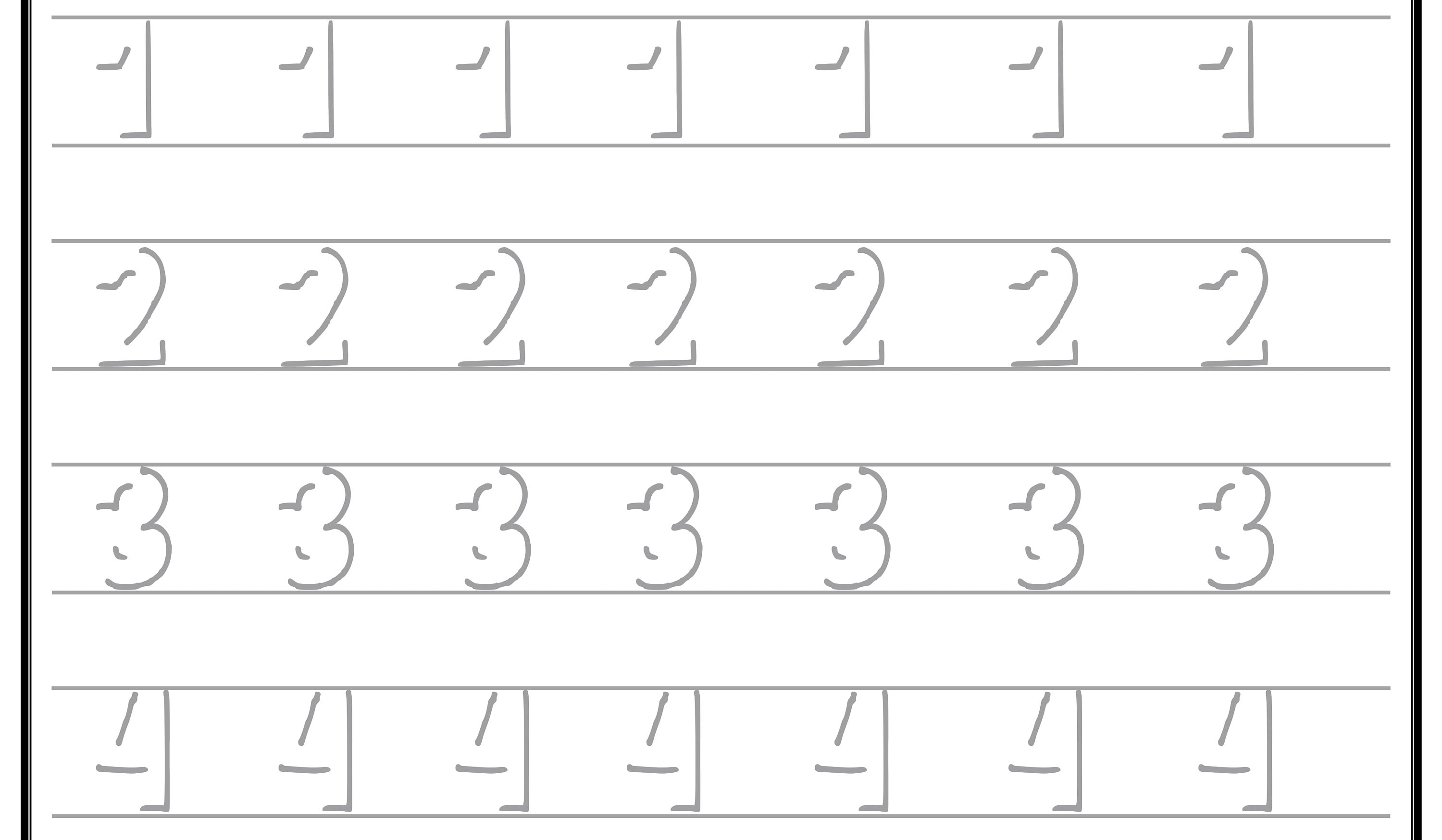 Shadow Lettering Practice Worksheets Easy and (Instant Download) - Etsy