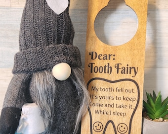 Tooth fairy door hangers, tooth fairy, door hanger, dear tooth fairy, custom door hanger, custom tooth fairy sign, tooth fairy pillow