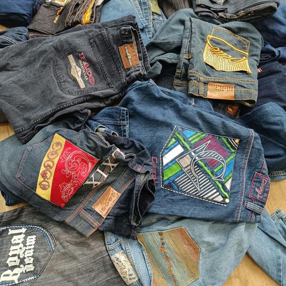 Vintage Baggy Jean Collection - Etsy Vintage Baggy Jean Collection - Etsy