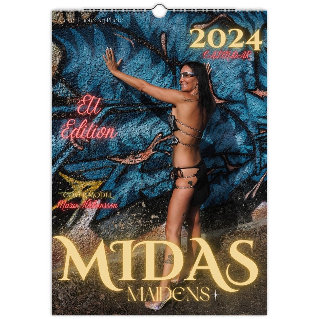 Midas Maidens 2024 Calendar European Edition Etsy