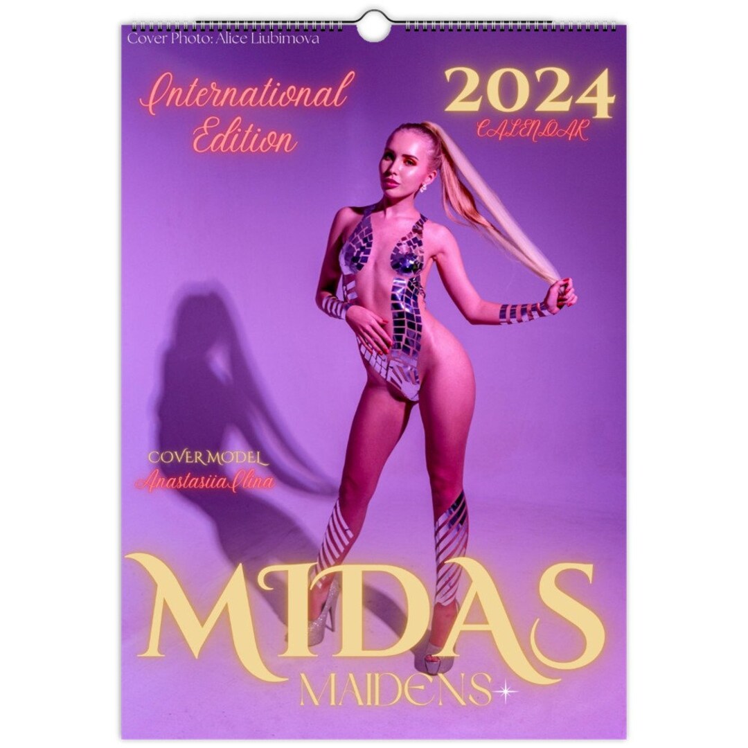 Midas Maidens 2024 Calendar INTERNATIONAL EDITION Etsy