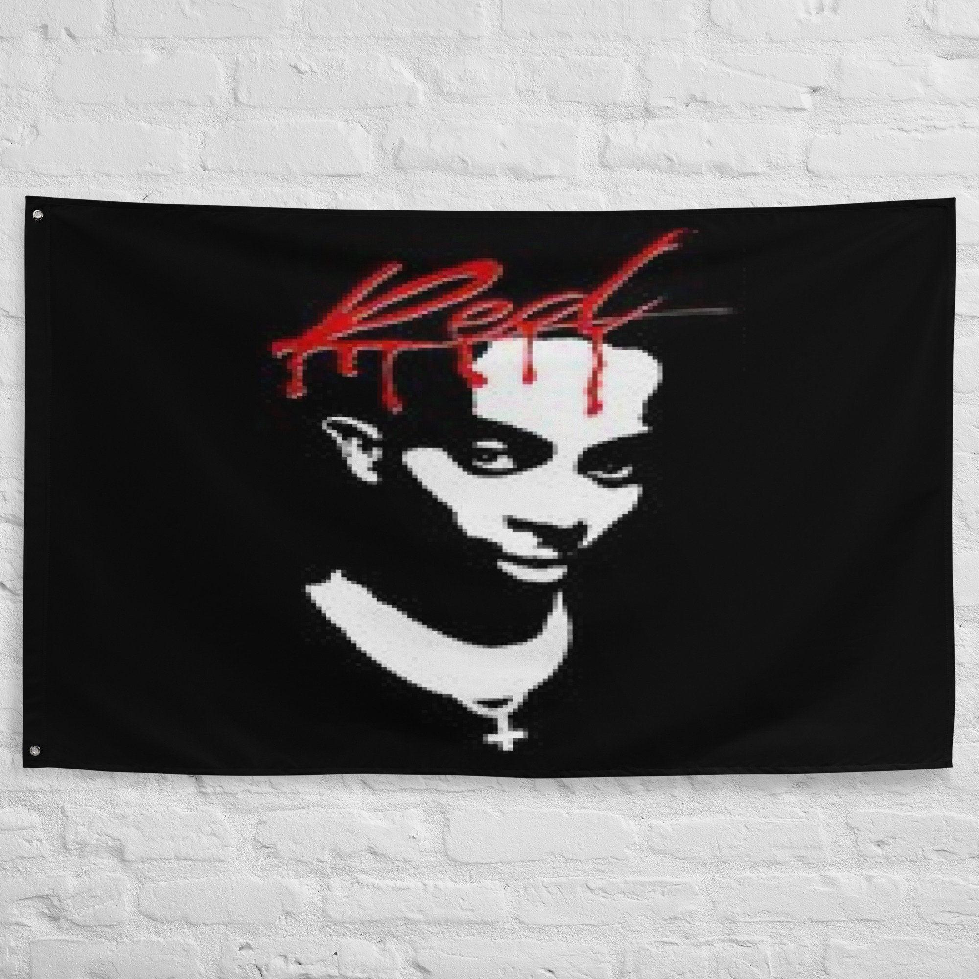 Playboi Carti Tapestry
 Playboi Carti Whole Lotta Red Flag Tapestry Rapper Music Etsy