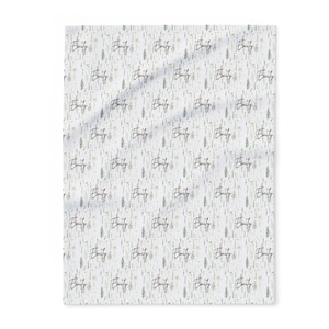 Cozy Arctic Fleece Blanket, Soft Throw for Home, Perfect for Winter, Warm Gift for Holidays and Celebrations, Snuggly Decor