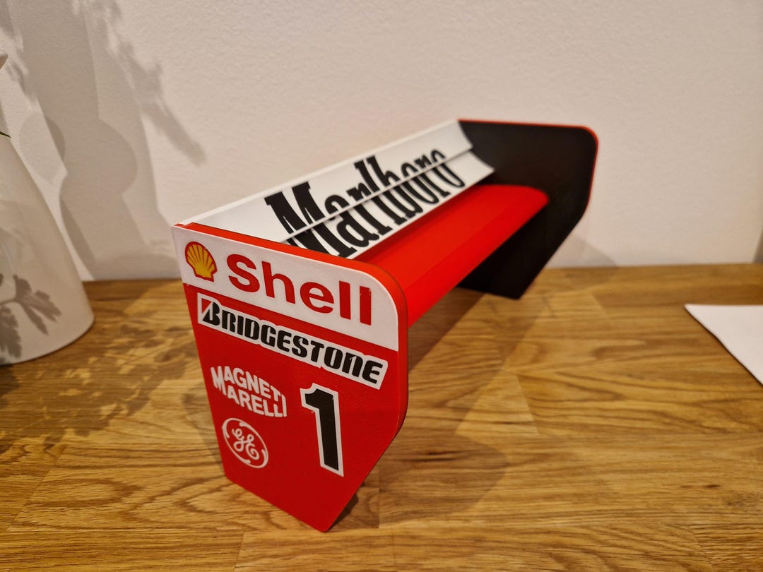 Michael Schumacher's Ferrari F1 Spoiler Key Holder | Home Entryway ...
