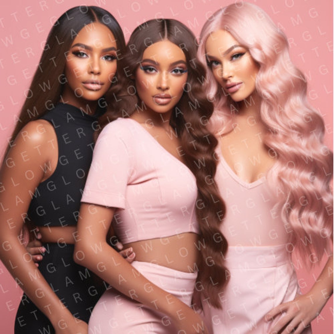 AI Glam Stock Model Photos - Etsy