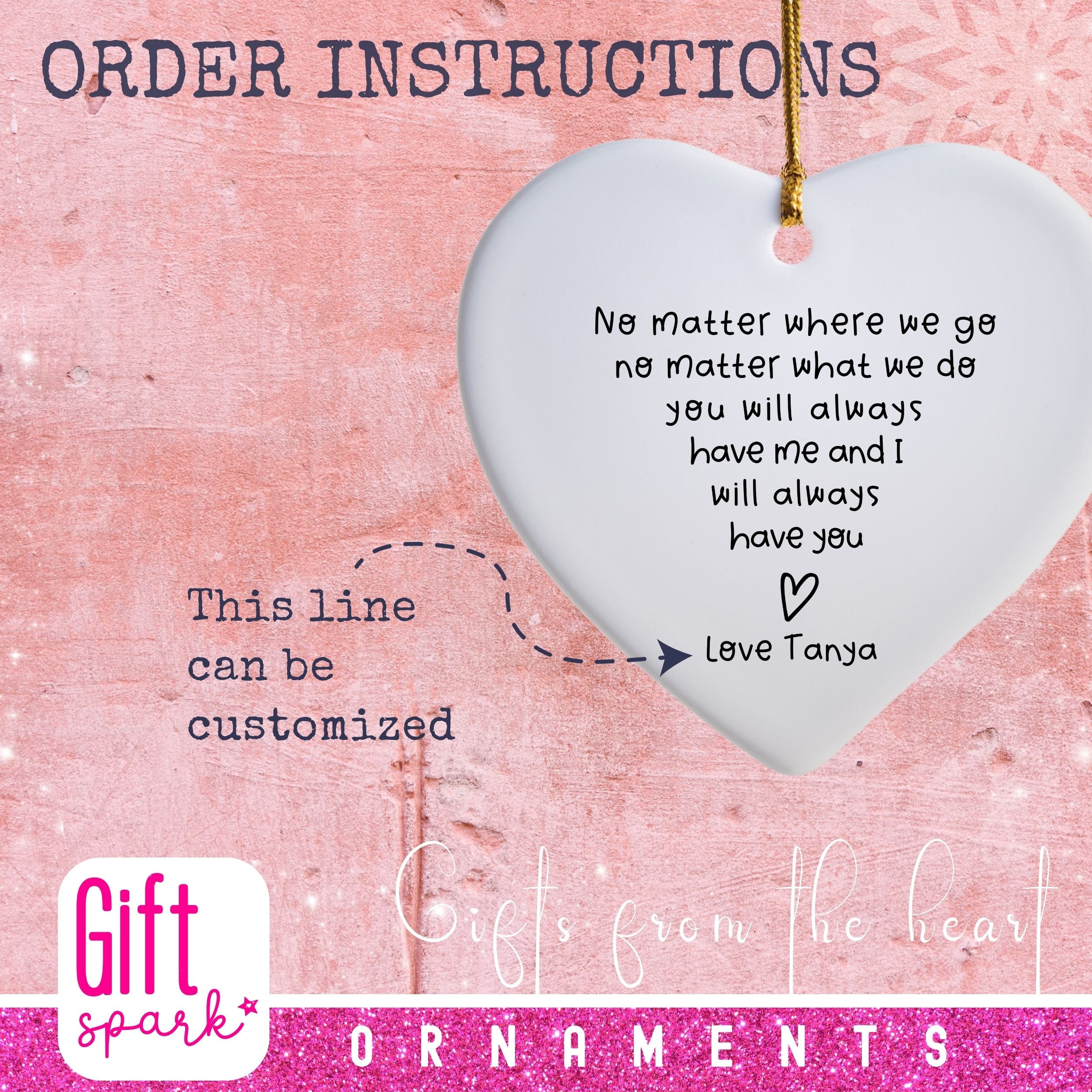 Best Friend Custom Ornament Personalized Motivational Bauble Friendship Keepsake Quote Christmas ...