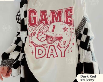 Custom Baseball Game Day Shirt, COMFORT COLORS®, Personalized Baseball Lover Tee