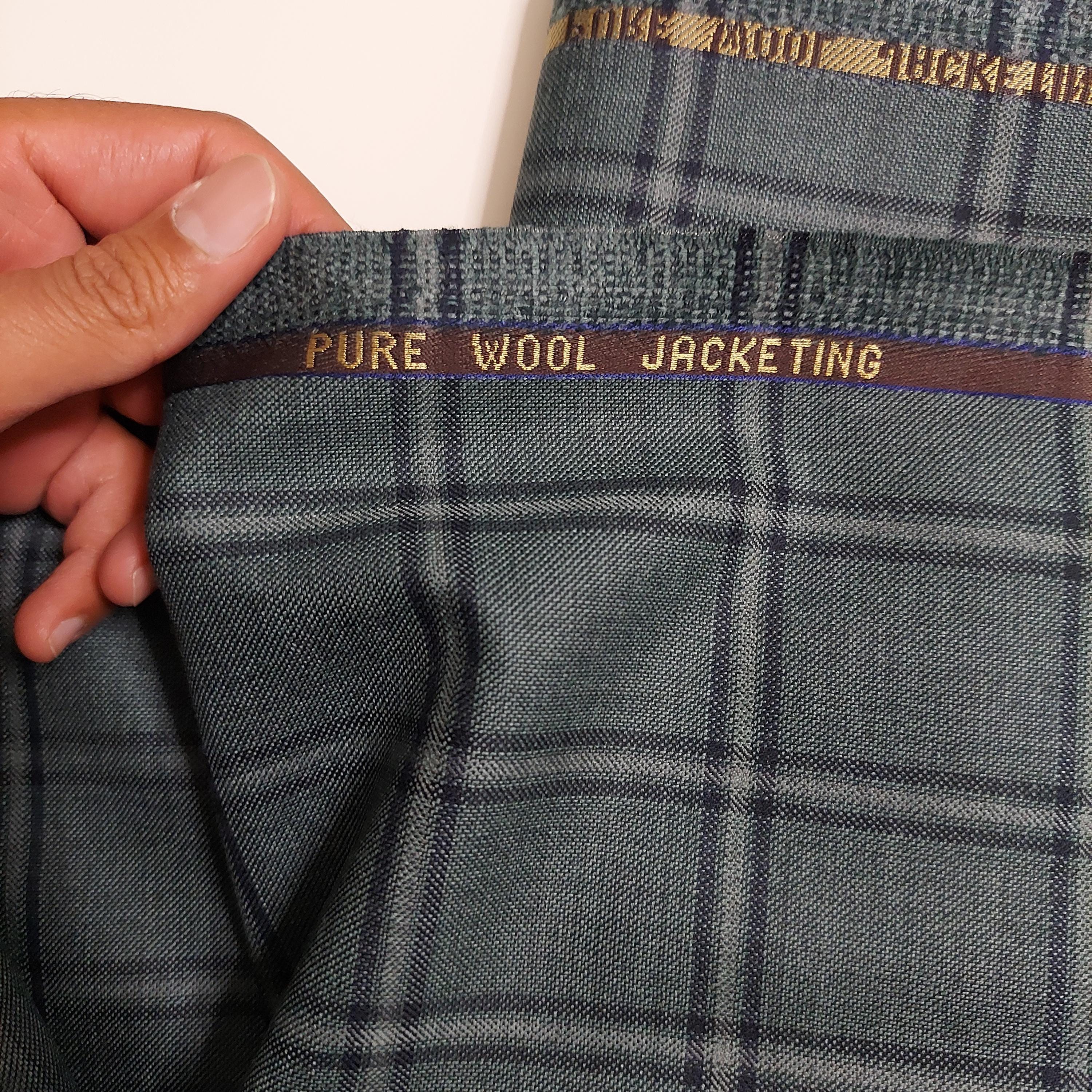 Vitale Barberis Canonico ウール ジャケット、グリーン - Etsy 日本