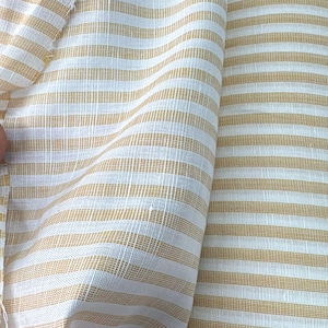 Cotton and linen shirt fabric by Albini, 2 meters
