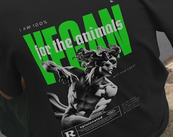 Vegan For The Animals Organic Cotton Unisex Tee