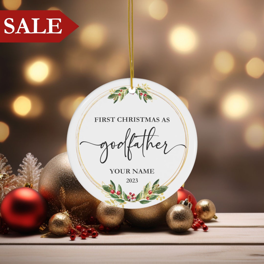 Godfather Christmas Ornament 