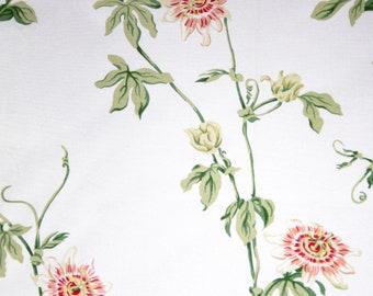 Sanderson - PASSION FLOWER - Printed Cotton, 135cm x 87cm, 2006