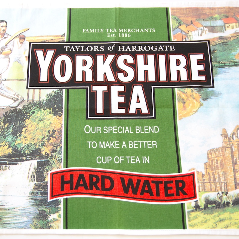 Paño de cocina de algodón Yorkshire Tea: Paisaje de Taylor's of Harrogate imagen 7
