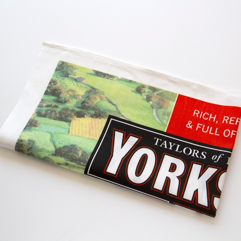 Paño de cocina de algodón Yorkshire Tea: Paisaje de Taylor's of Harrogate imagen 3