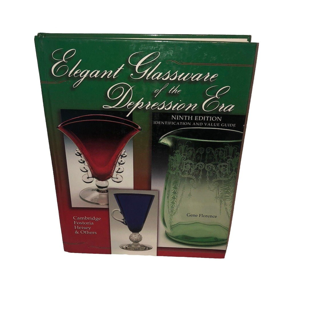 Elegant Glassware Of The Depression Era Identification And Value