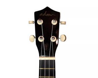 ADM Ukulele 21" Black With Zip Up Gig Bag