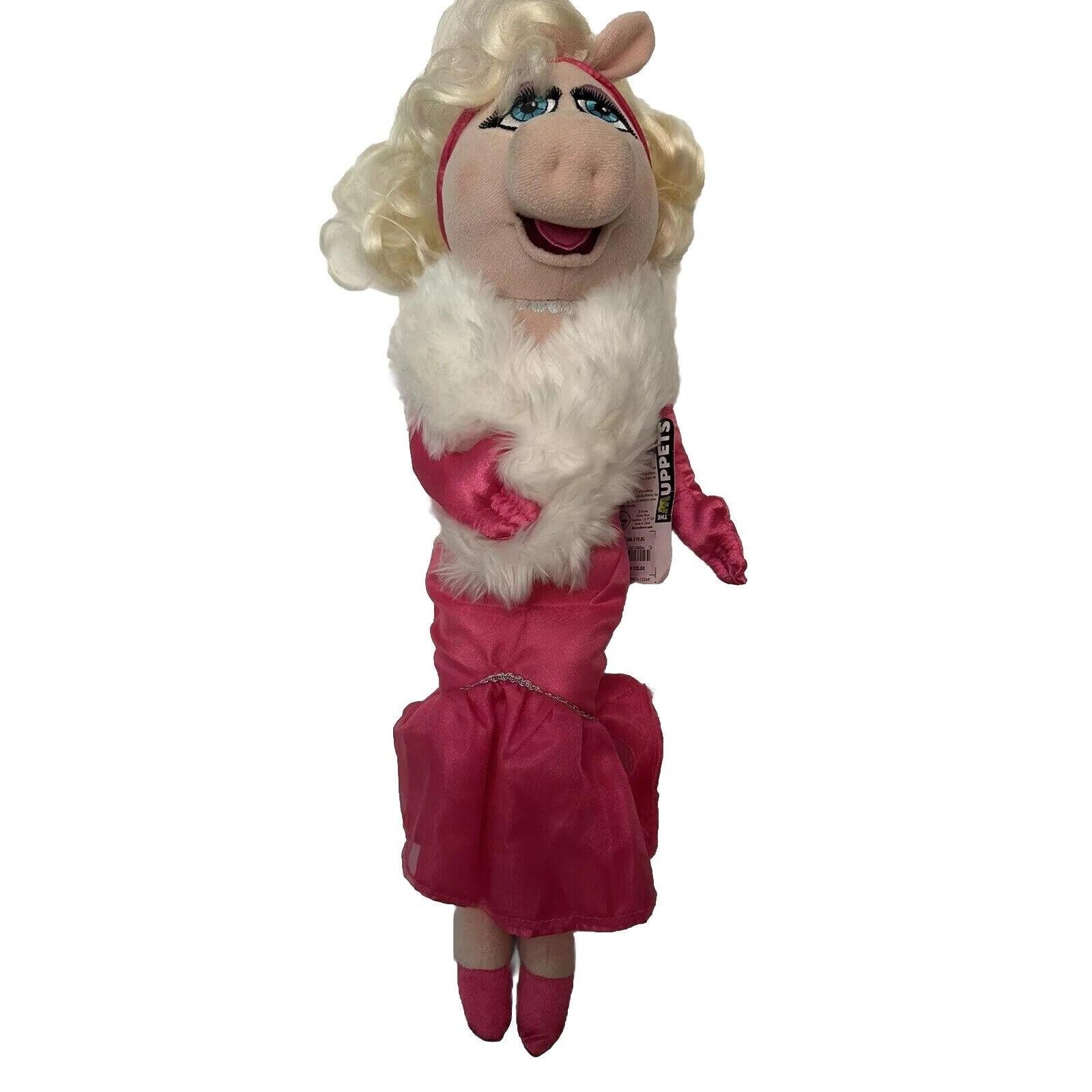Disney Store MISS PIGGY Plush Stuffed Doll the Muppets 19 Pink Dress NWT Etsy