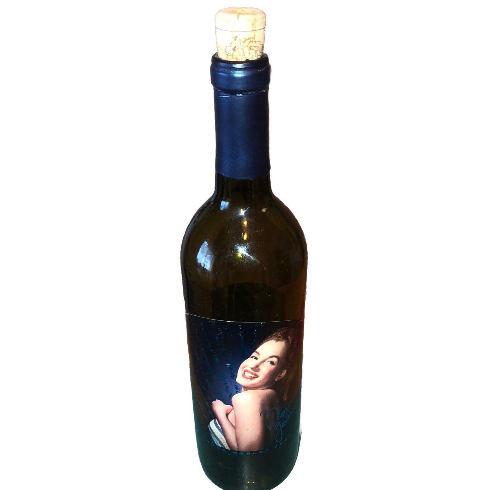 2001 Marilyn Merlot Wine Empty Bottle Marilyn Monroe Norma Fun - Etsy