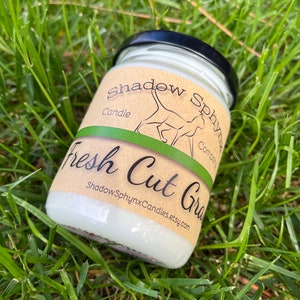 Fresh Cut Grass - Soy Candle