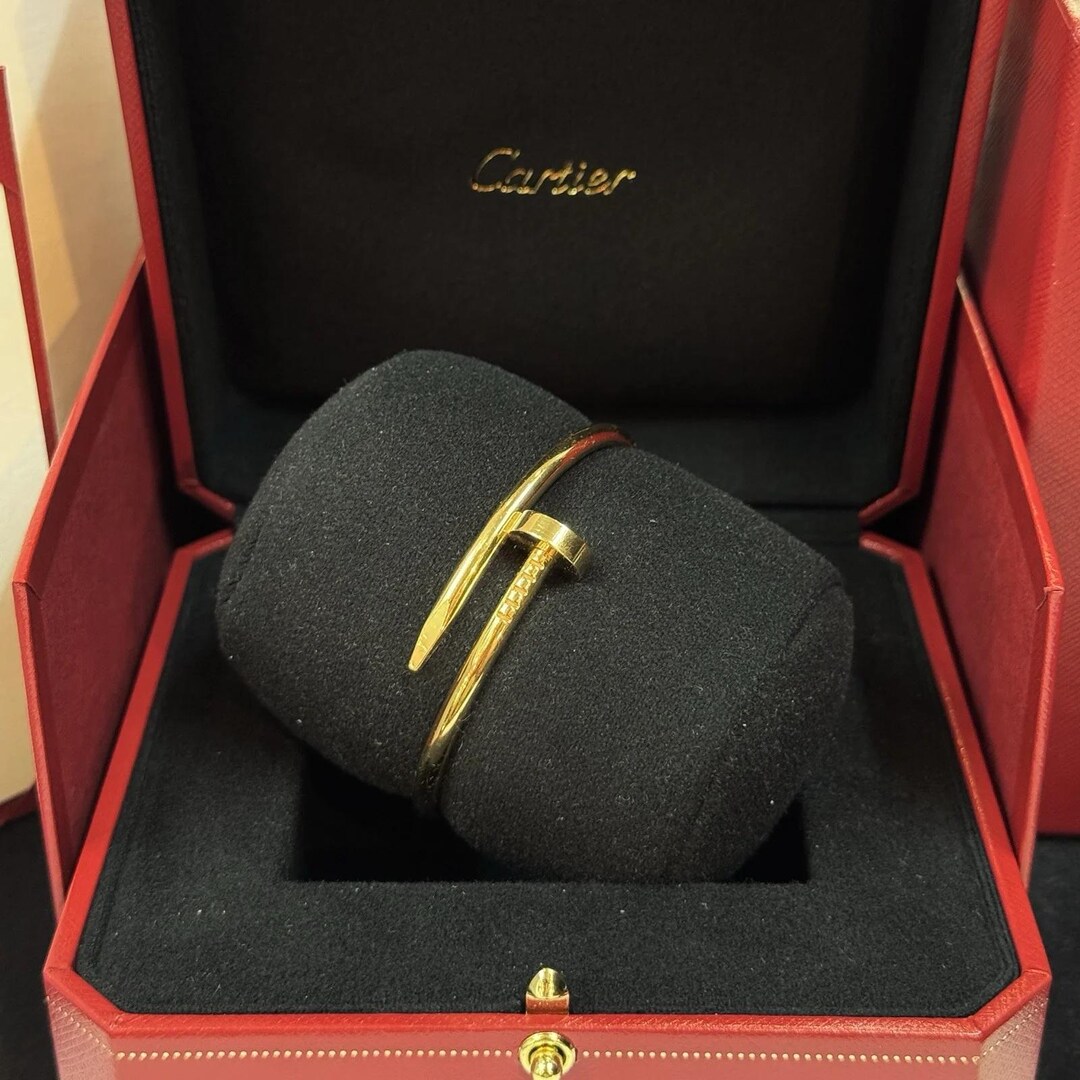 Bracelet Jonc Doré 'Clou' Histoire D'Or - Neuf Avec étiquettes - Style Tendance