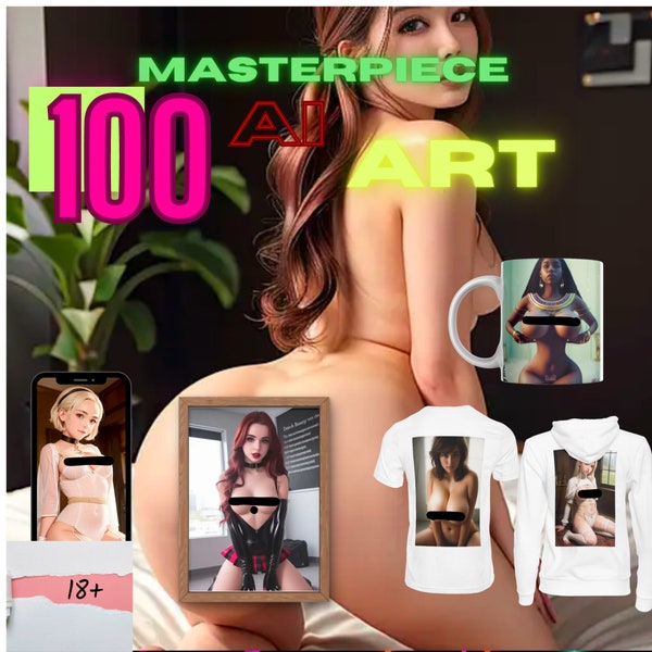 100 AI girls digital images, phone wallpaper, digital print canvas T-shirt, AI, digital art, digital image, digital prints, AI art!