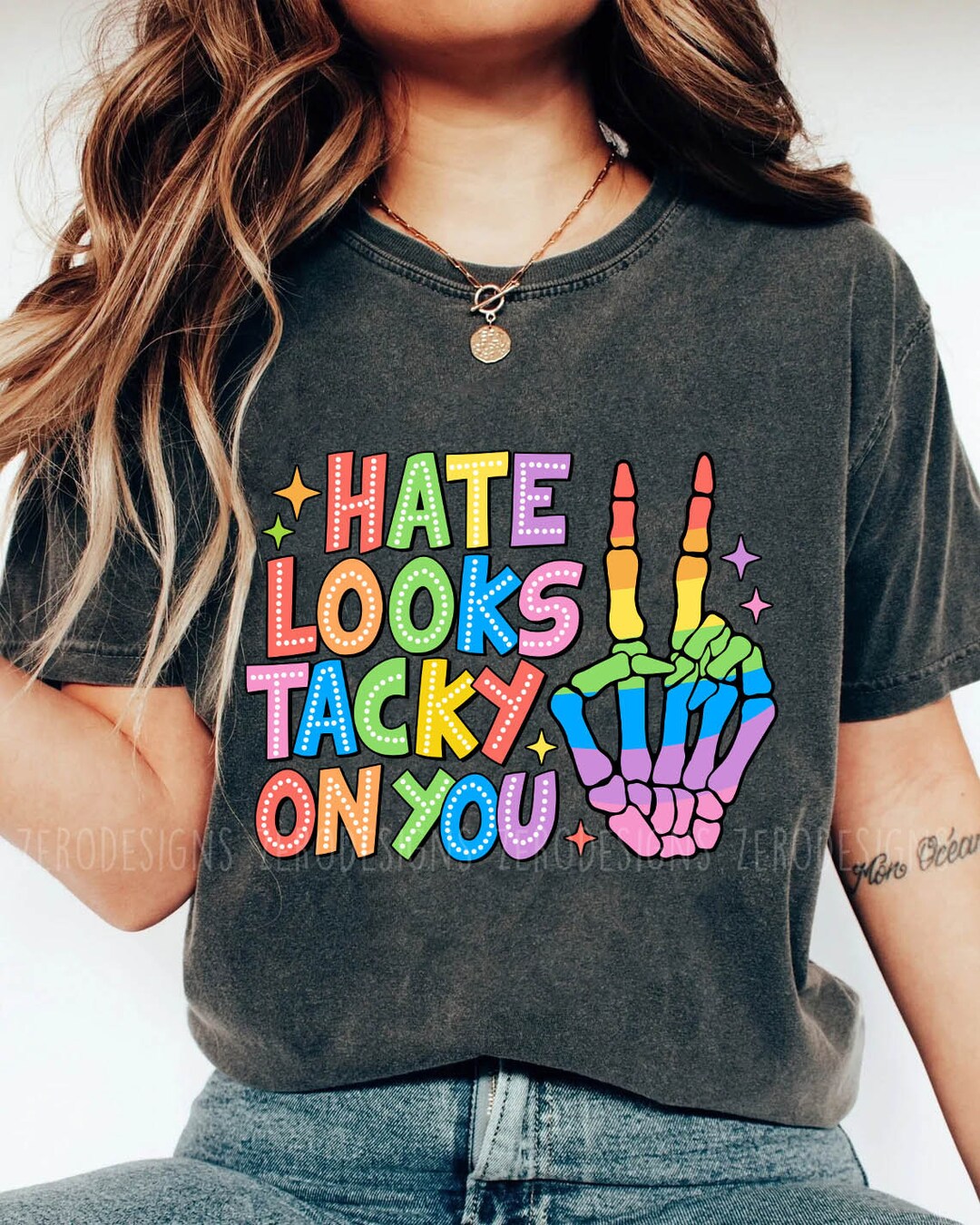 Hate Looks Tacky on You Pride PNG, Equal Rights Png, Social Justice ...
