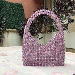 Handmade Beaded Clutch: Colorful Artisan Bag