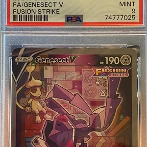 Genesect V - 255/264 - Full Art Ultra Rare - Sword & Shield - Fusion Strike