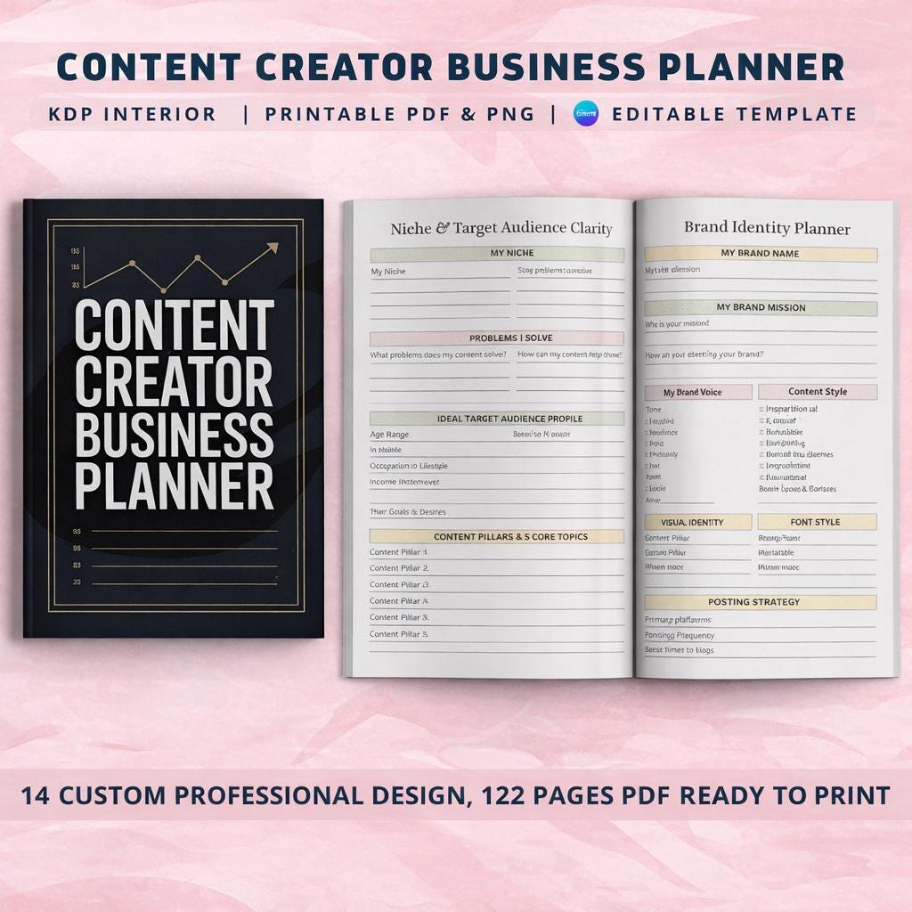 Content Creator Business Planner