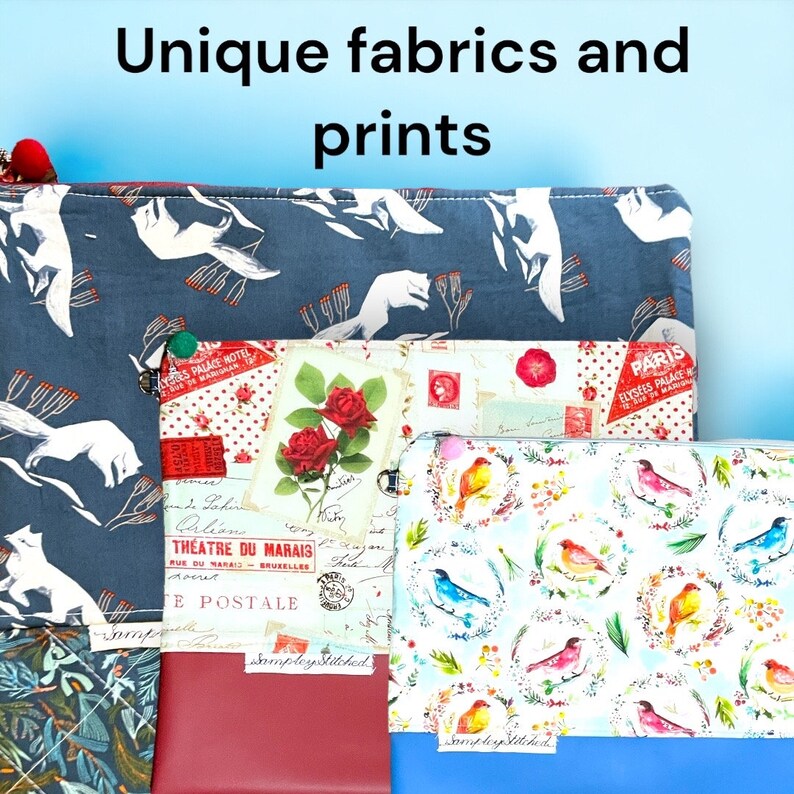 Project Bag for Cross Stitch Project Bag for Embroidery Needle Crafts