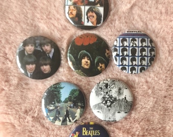 洋楽 The Beatles Album Pin Collection The Beatles (albums) Pin-back Buttons (1.25