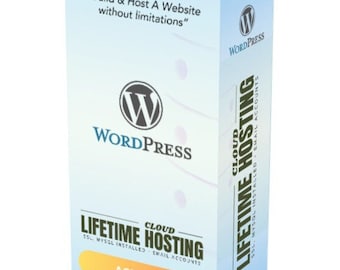 Lifetime Hosting WordPress, Prestashop or Drupal (1 Website)